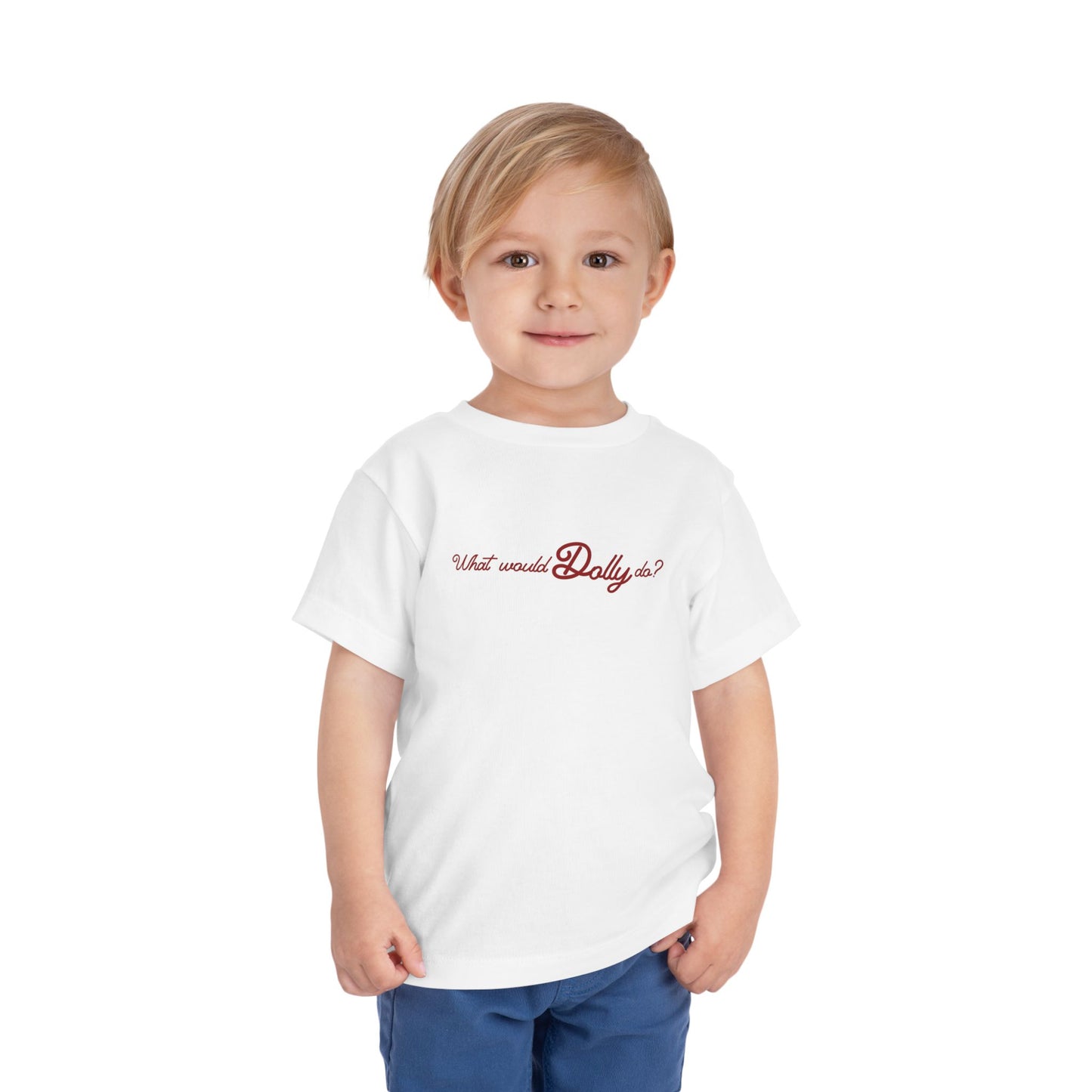 What Would Dolly Do Toddler Tee Shirt