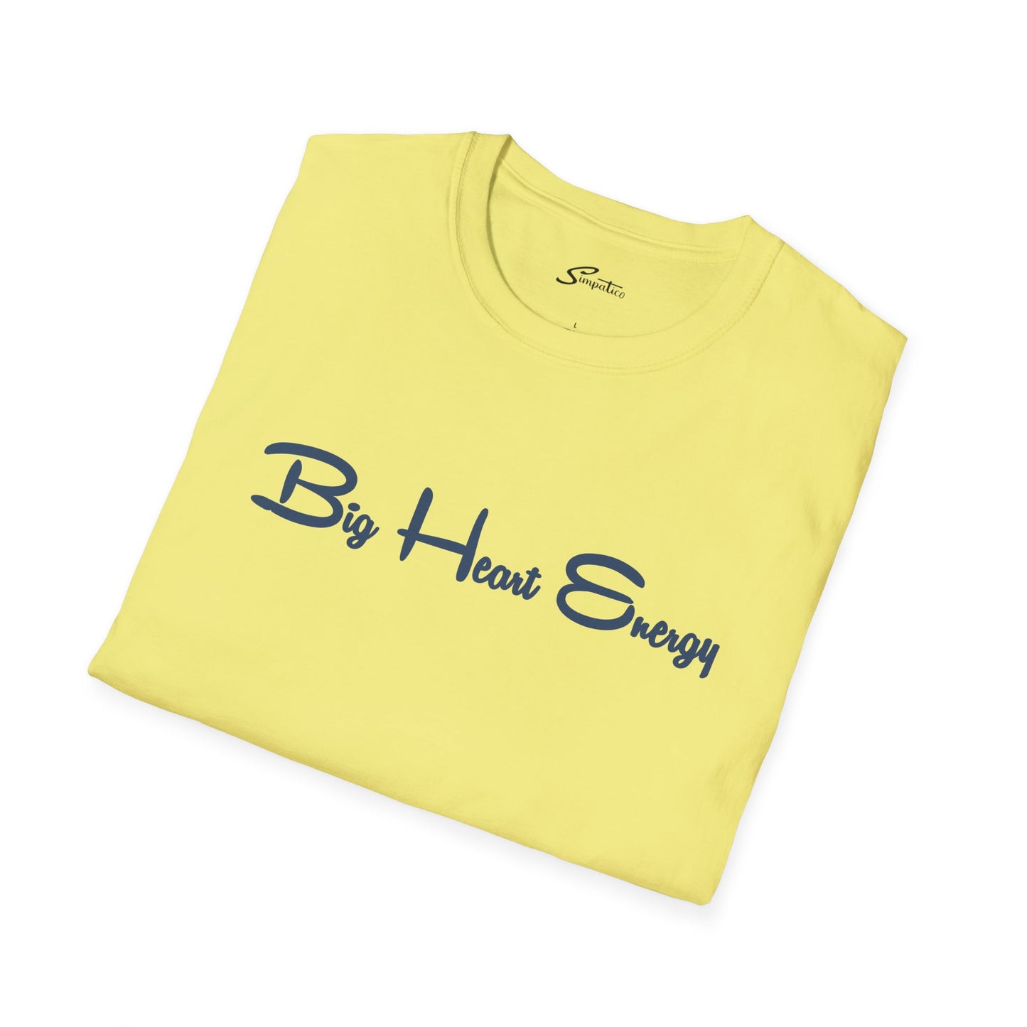 Big Heart Energy Cursive T-Shirt