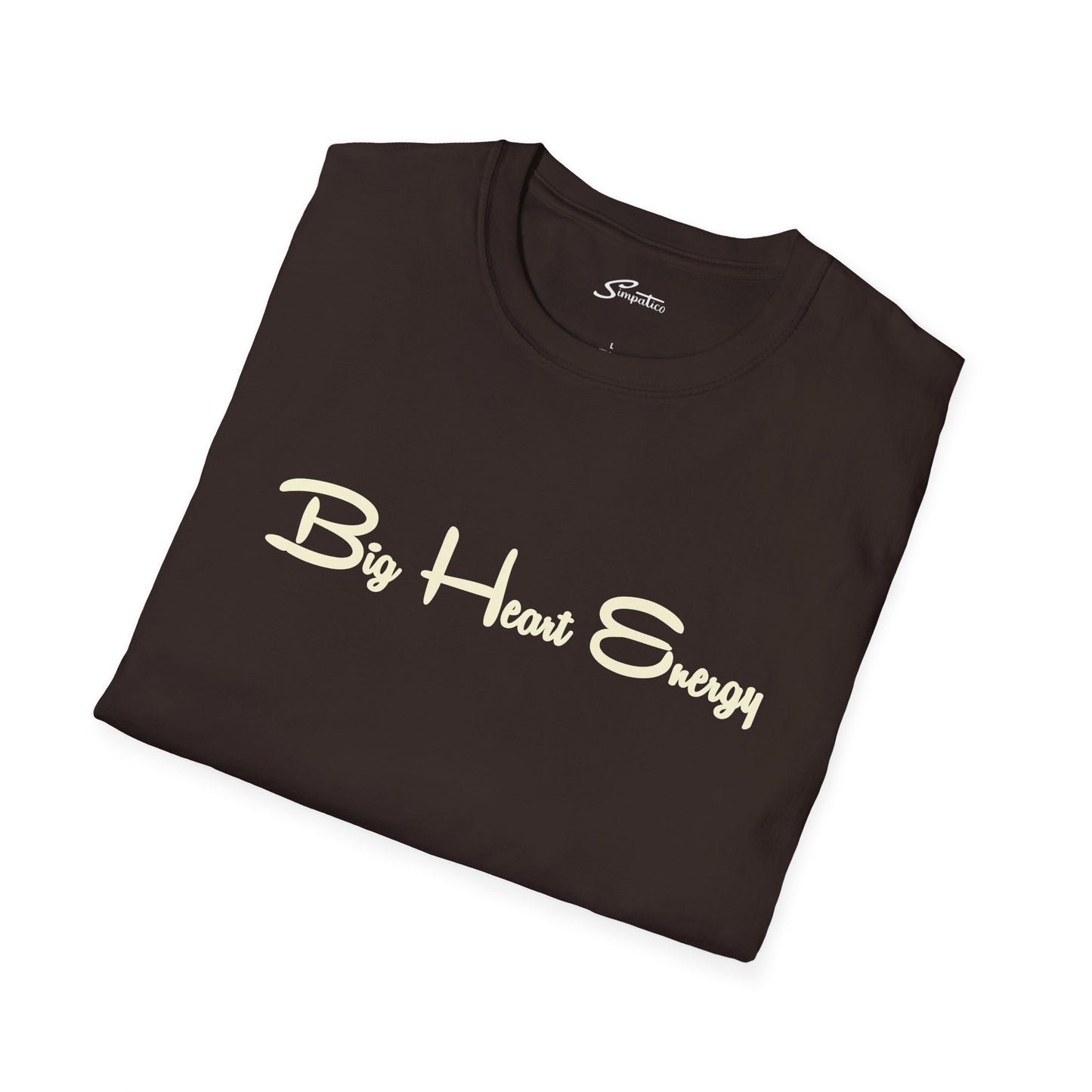 Big Heart Energy Cursive T-Shirt