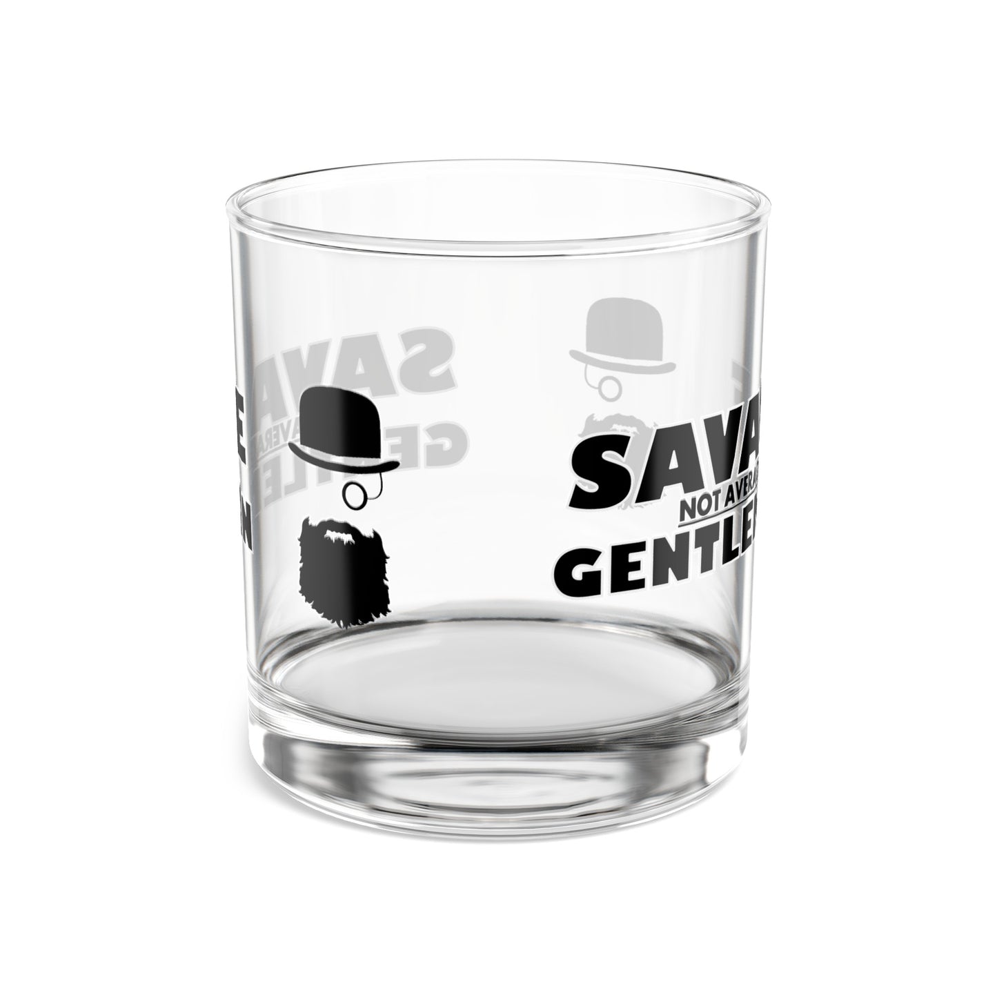 Savage Gentleman  Rock Glass, 10oz