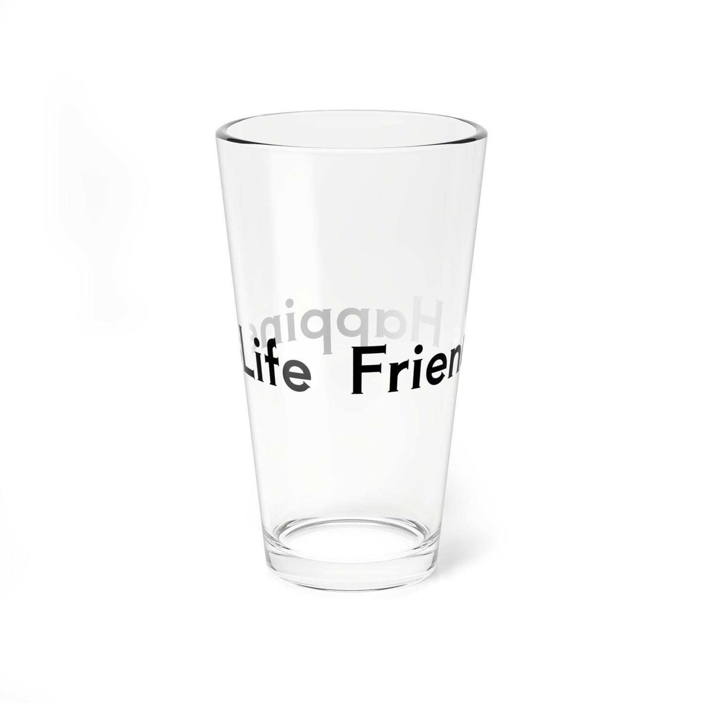 Friends Happiness Life – Simpatico Mixing Glass, 16oz