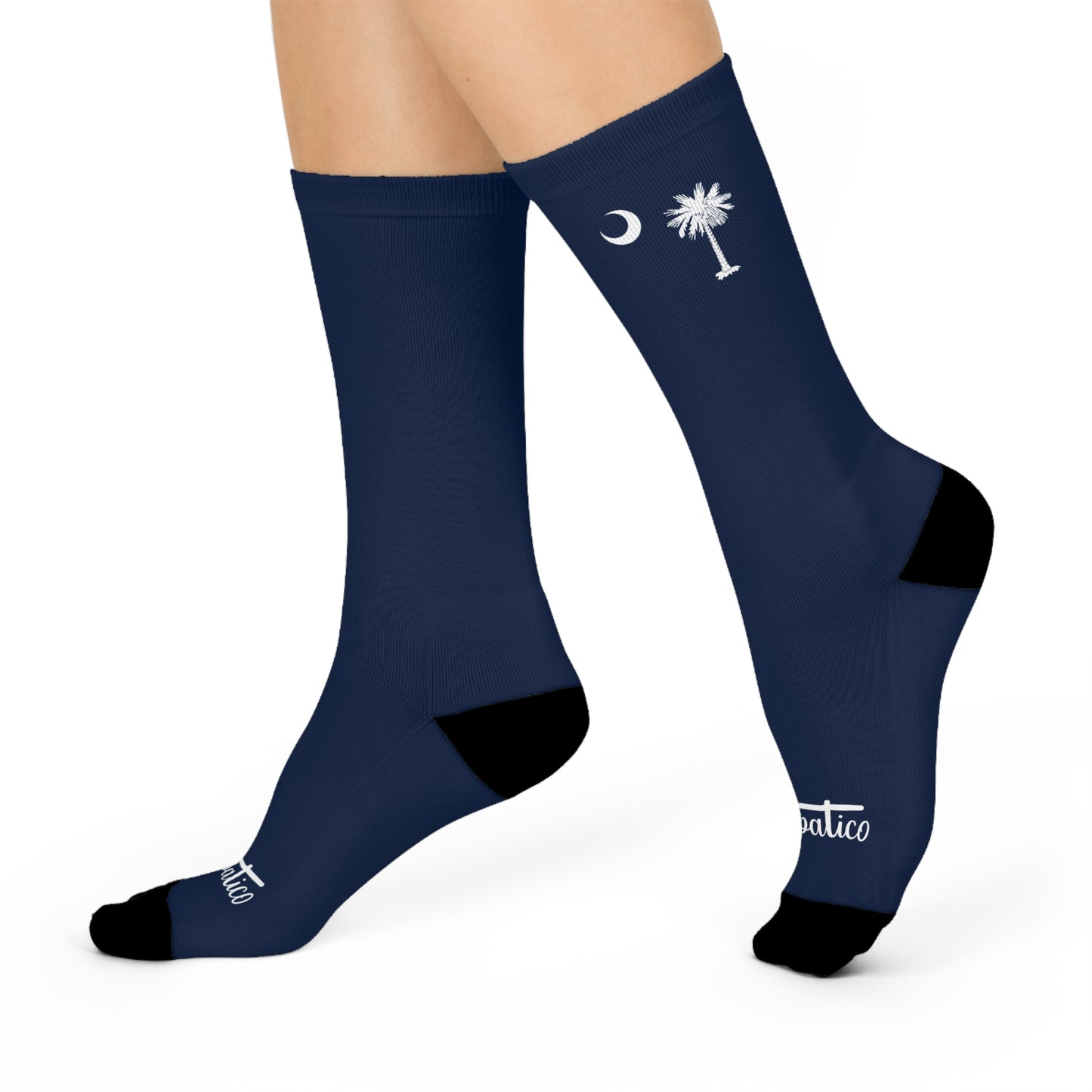 Palmetto - Cushioned Crew Socks