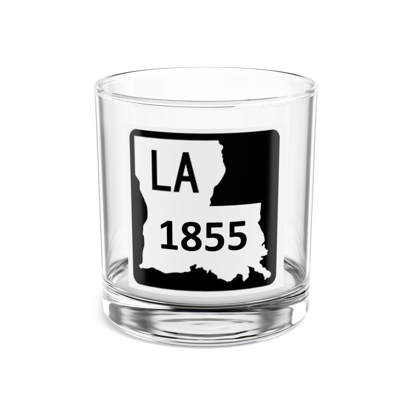 Louisiana State Highway 1855 - 10 oz Rock Glass