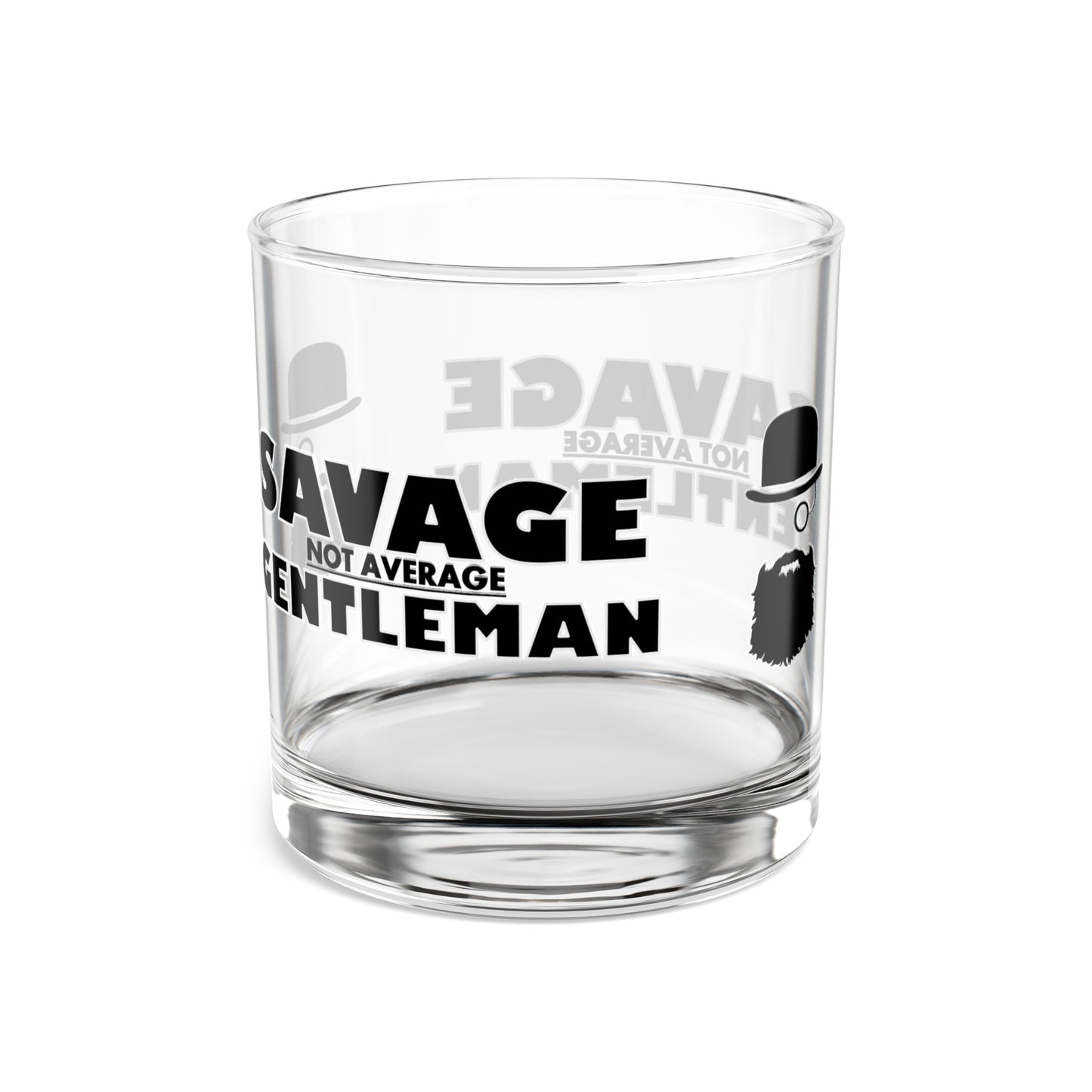 Savage Gentleman  Rock Glass, 10oz