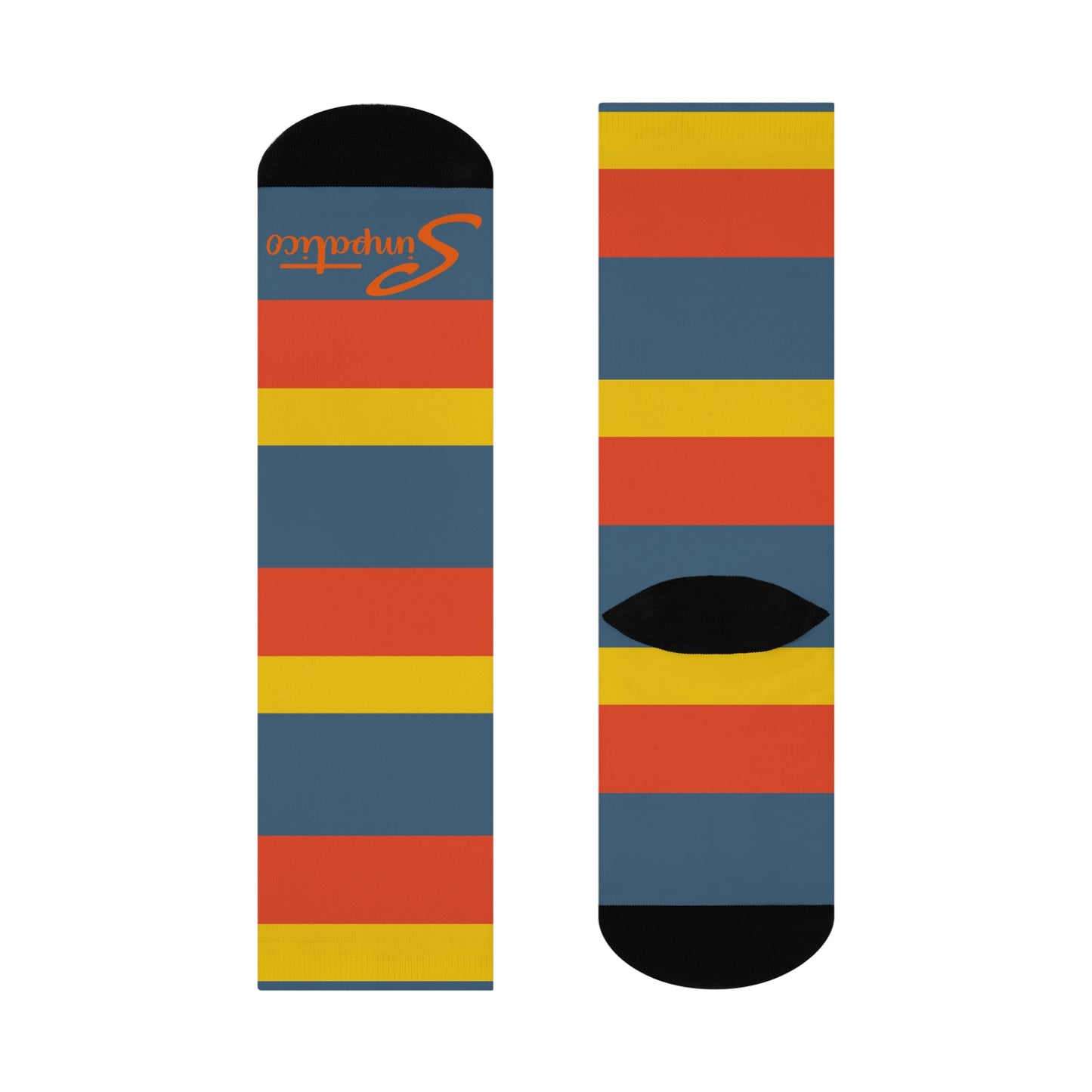 Sunset - Cushioned Crew Socks