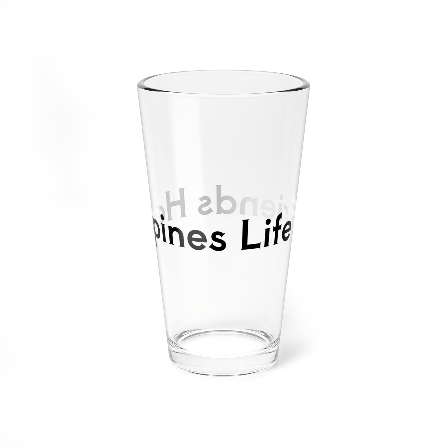 Friends Happiness Life – Simpatico Mixing Glass, 16oz