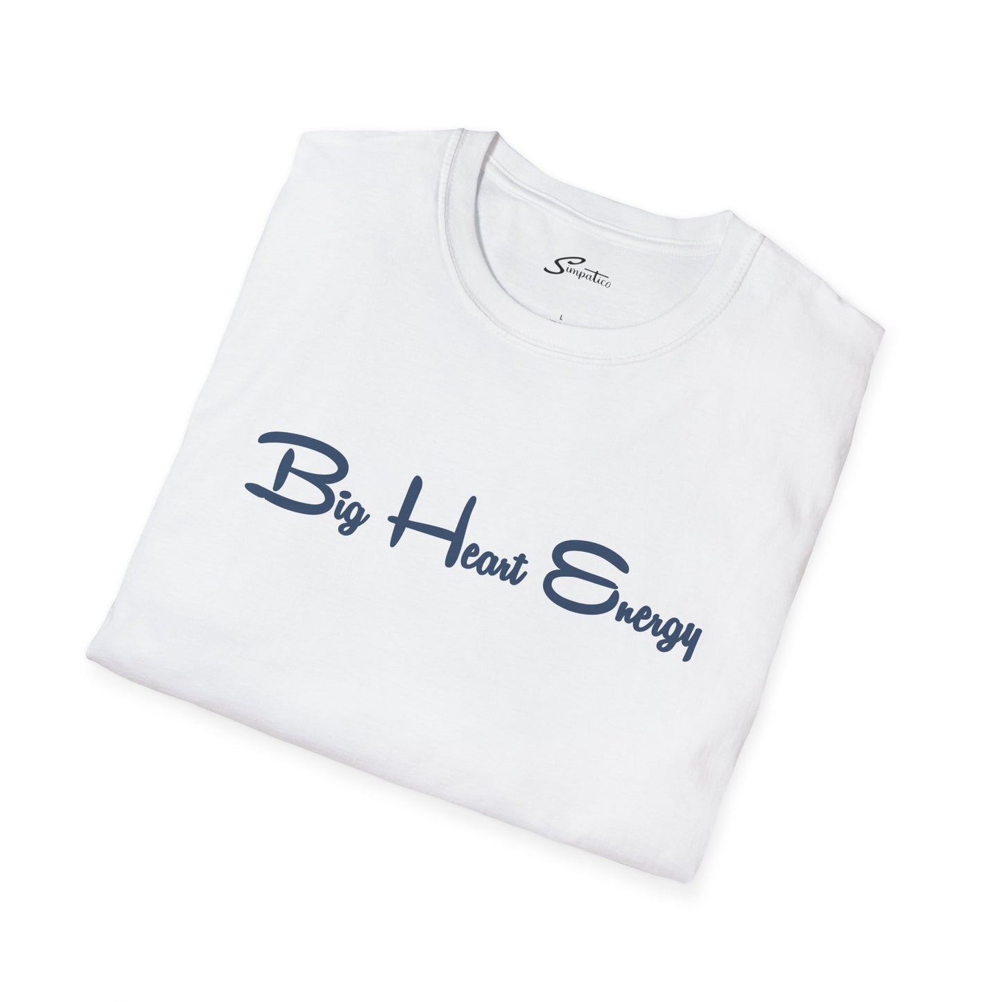 Big Heart Energy Cursive T-Shirt