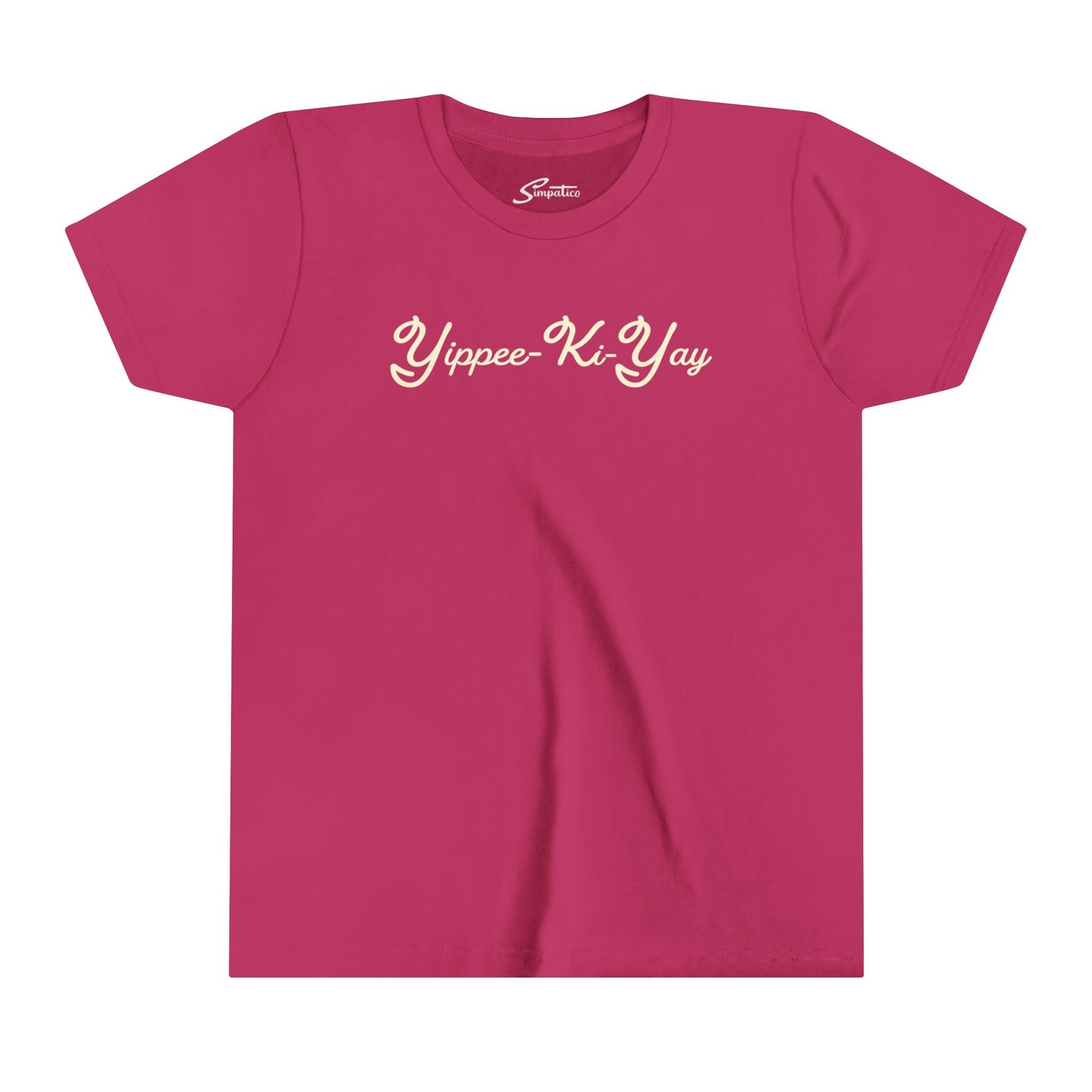 Yipee Ki Yay Youth Tee Shirt