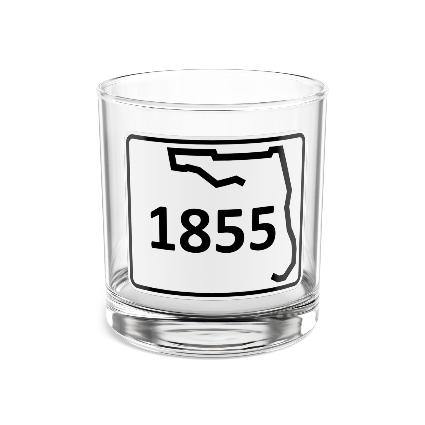 Florida State Road 1855 - 10 oz Rock Glass