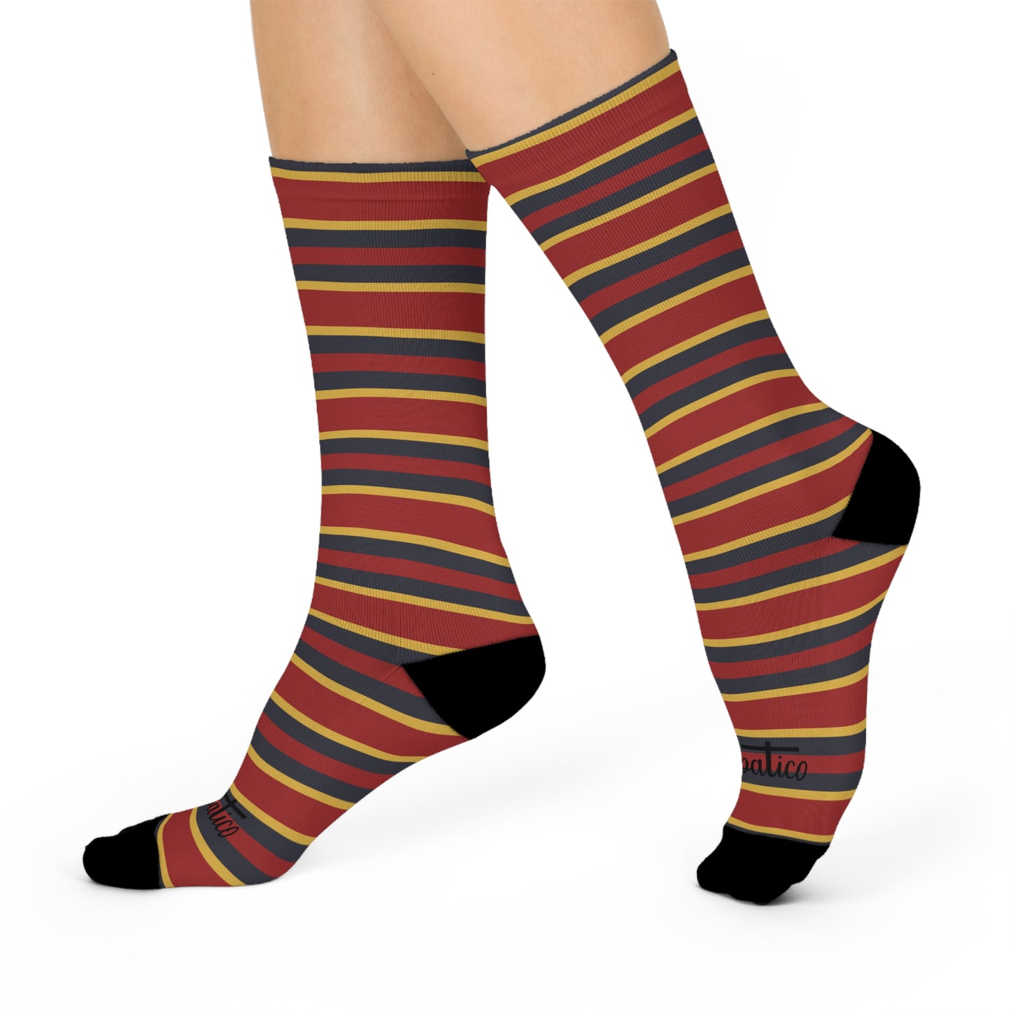 Golden - Cushioned Crew Socks