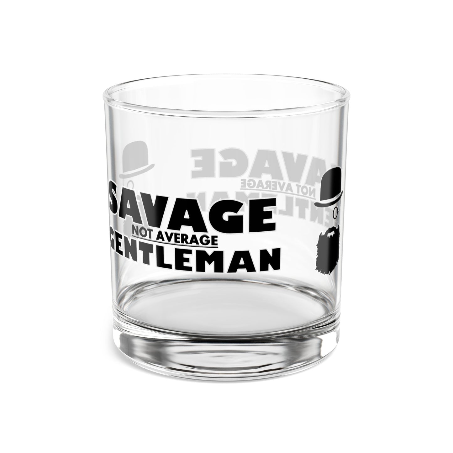 Savage Gentleman  Rock Glass, 10oz