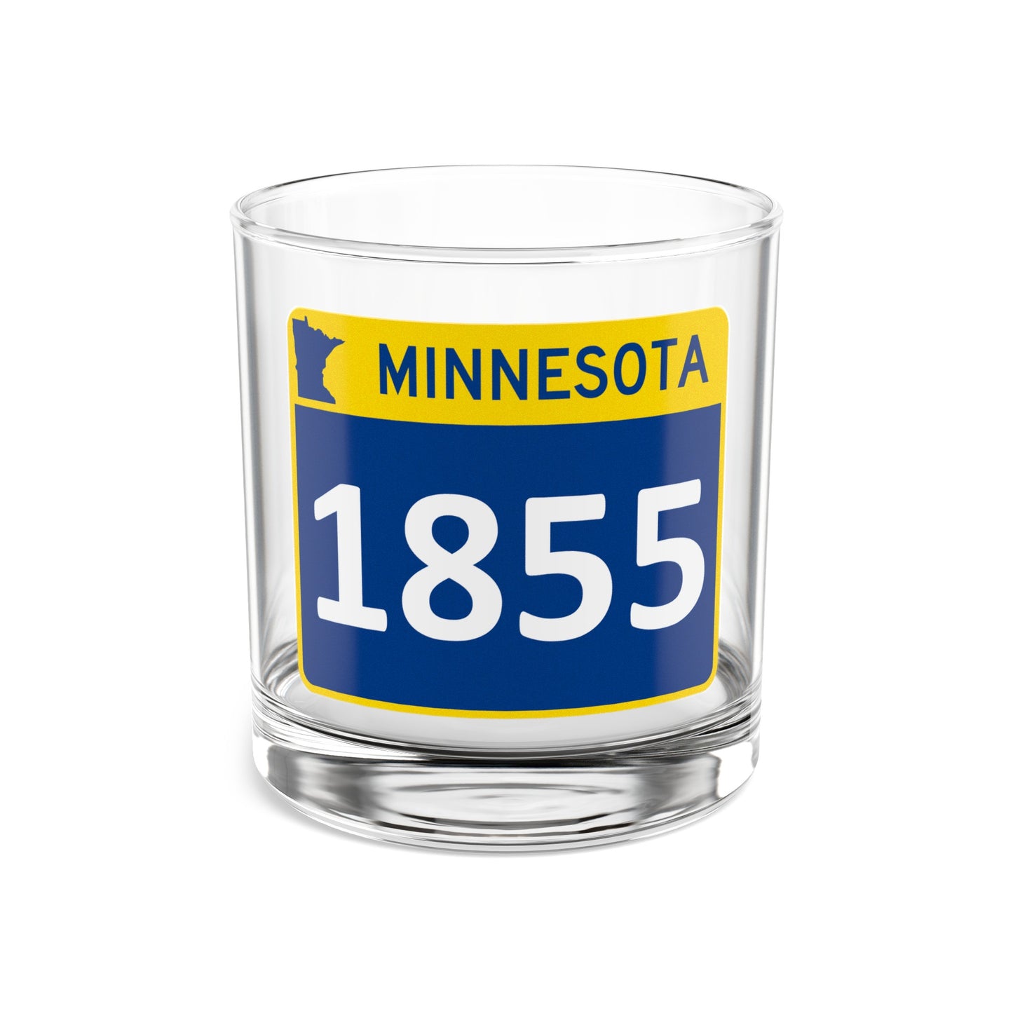 Minnesota SH 1855 - 10 oz Rock Glass