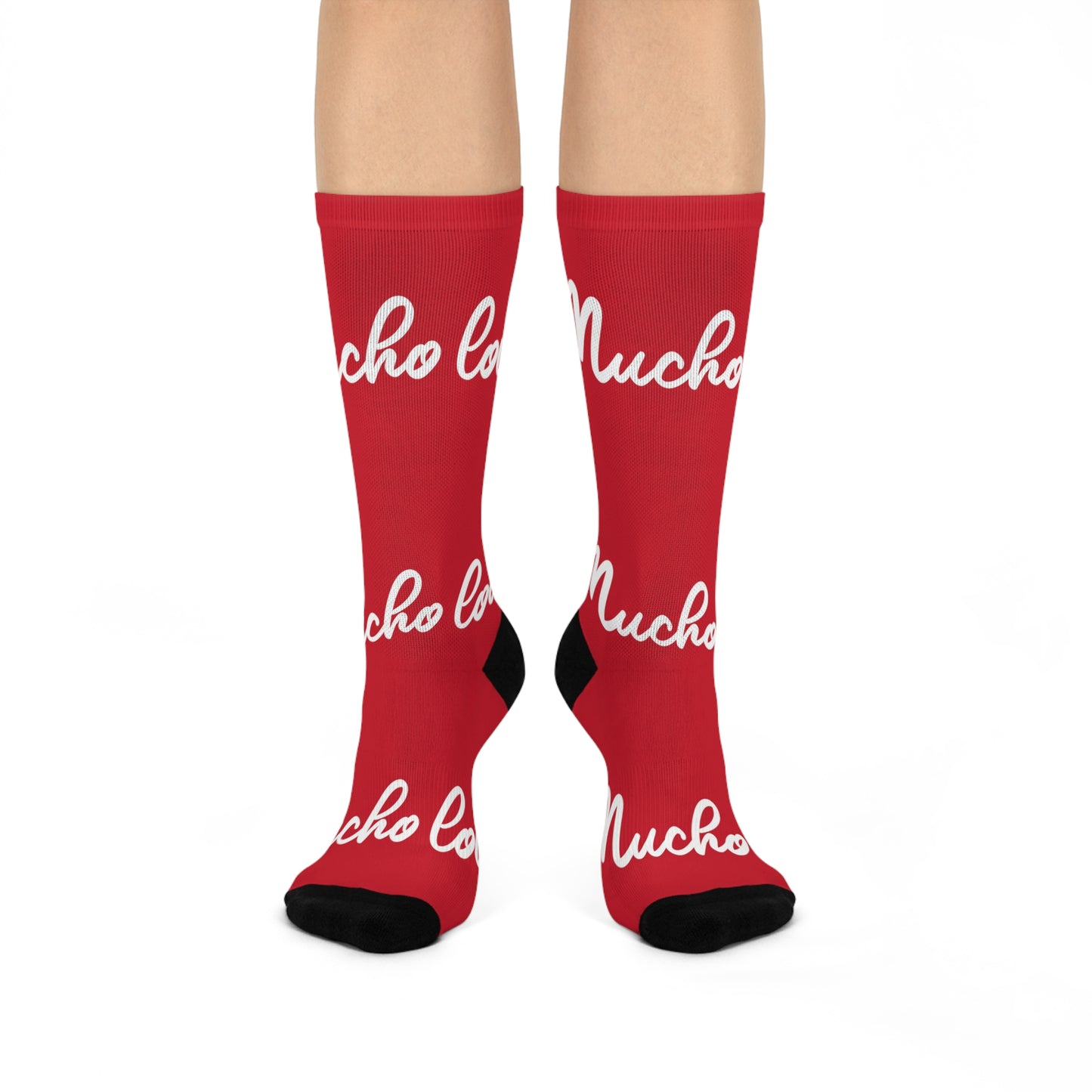 Mucho love -  Cushioned Crew Socks