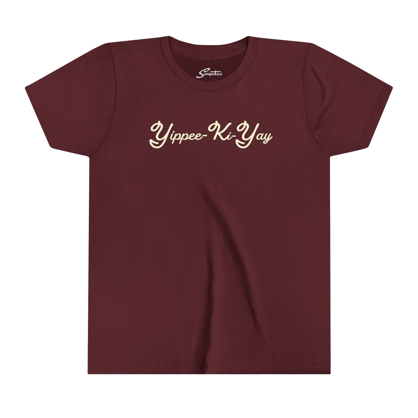 Yipee Ki Yay Youth Tee Shirt