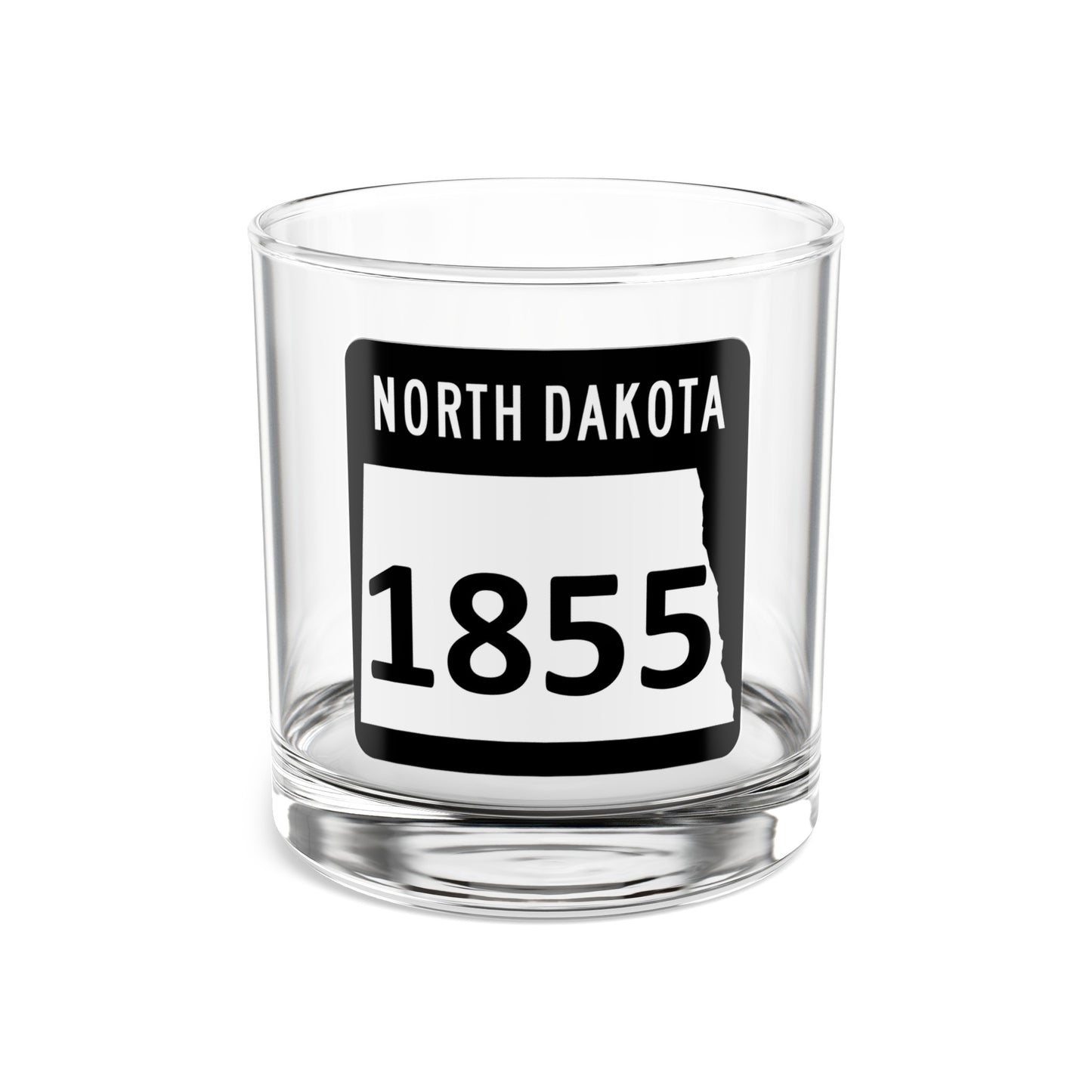 N.D. Highway 1855 - 10 oz Rock Glass