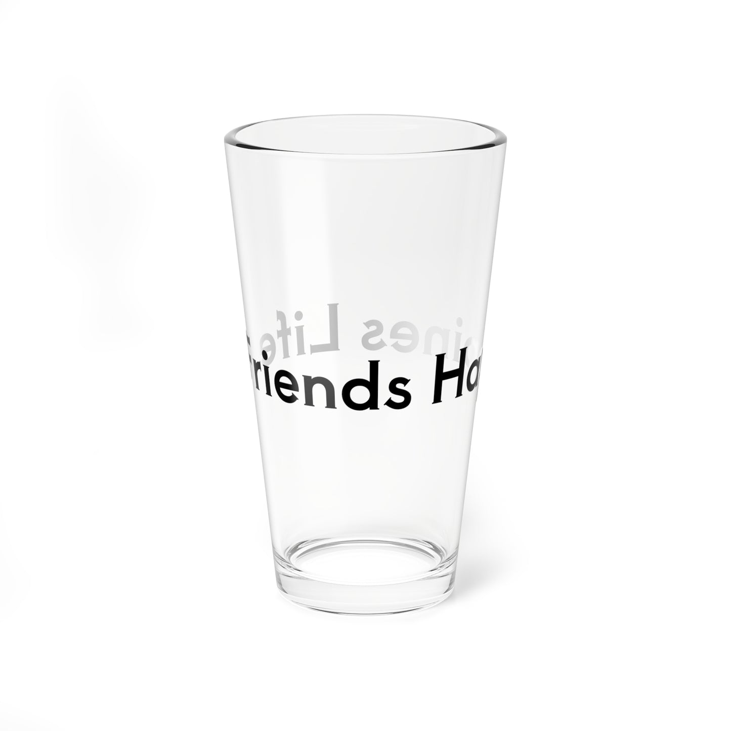 Friends Happiness Life – Simpatico Mixing Glass, 16oz