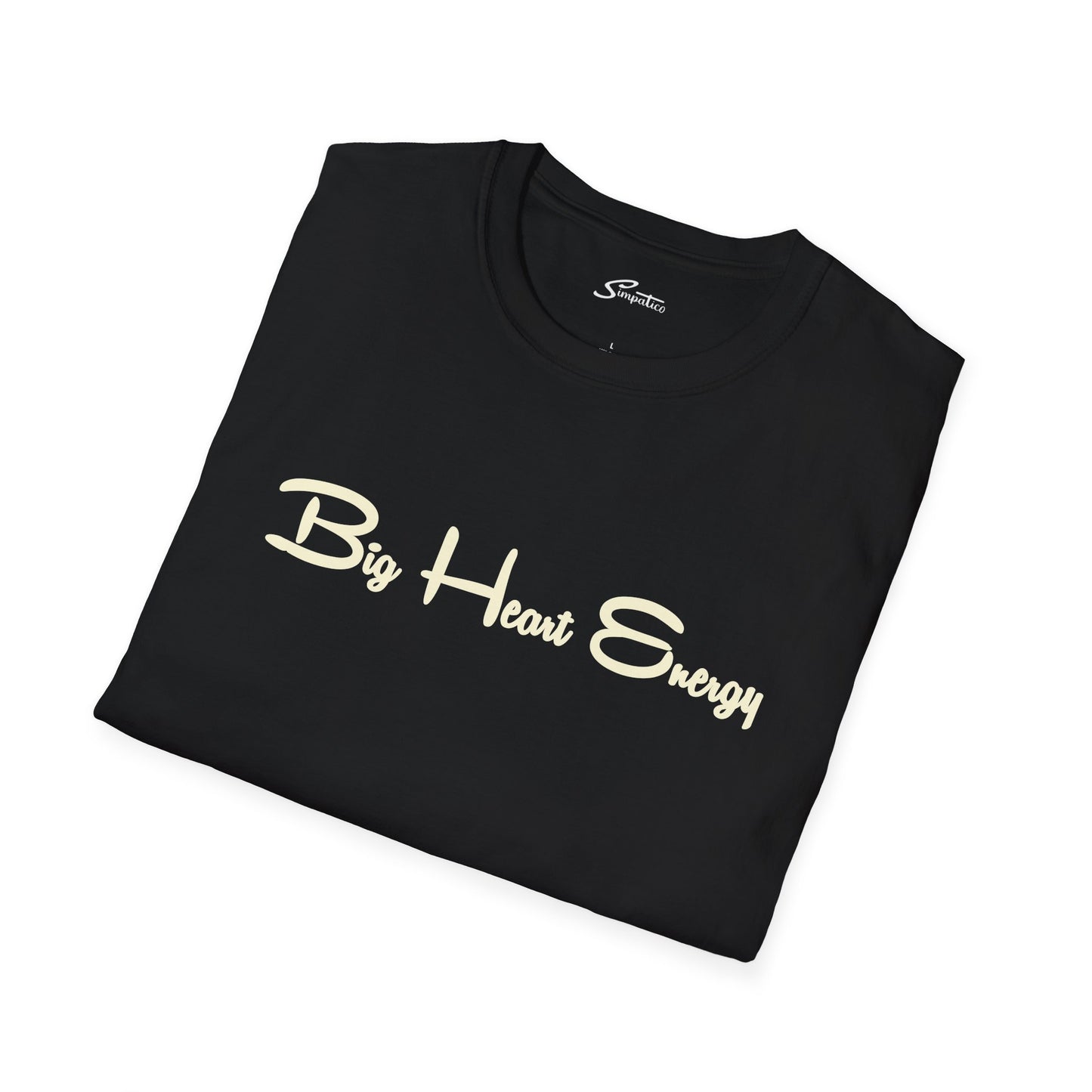 Big Heart Energy Cursive T-Shirt