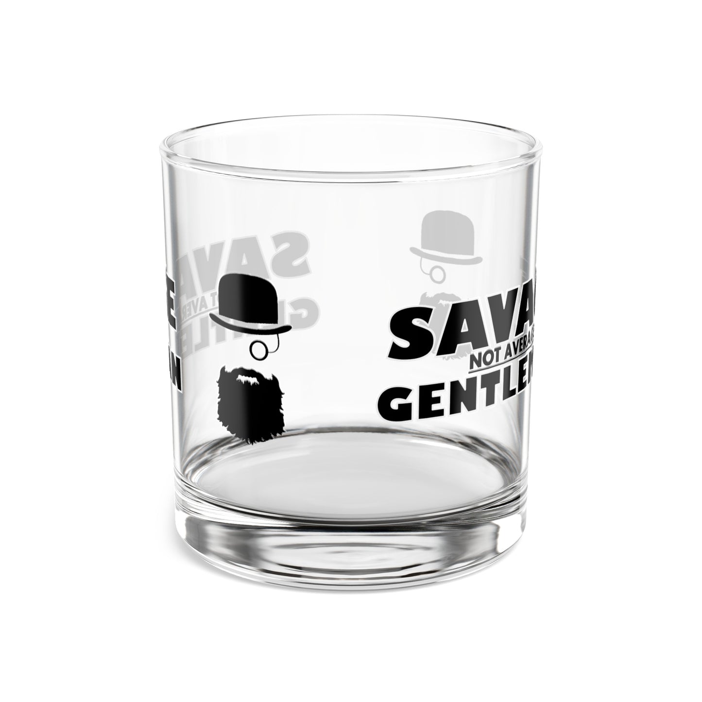 Savage Gentleman  Rock Glass, 10oz