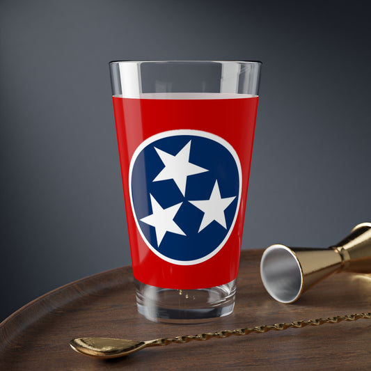 Tennesseee Tri Star - Mixing Glass, 16oz