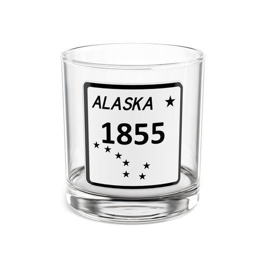 Alaska State Route 1855 - 10 oz Rock Glass