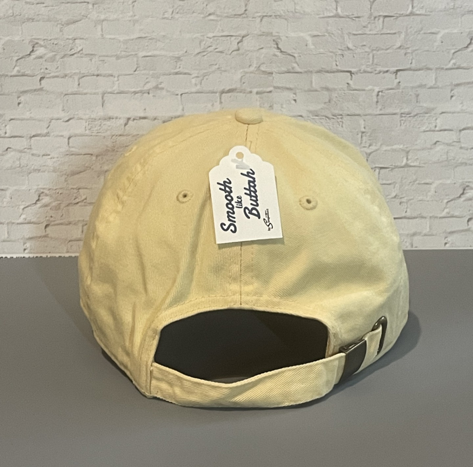 Smooth Like Buttah ΣΧ Hat - Unconstructed/Dad Hat Yellow