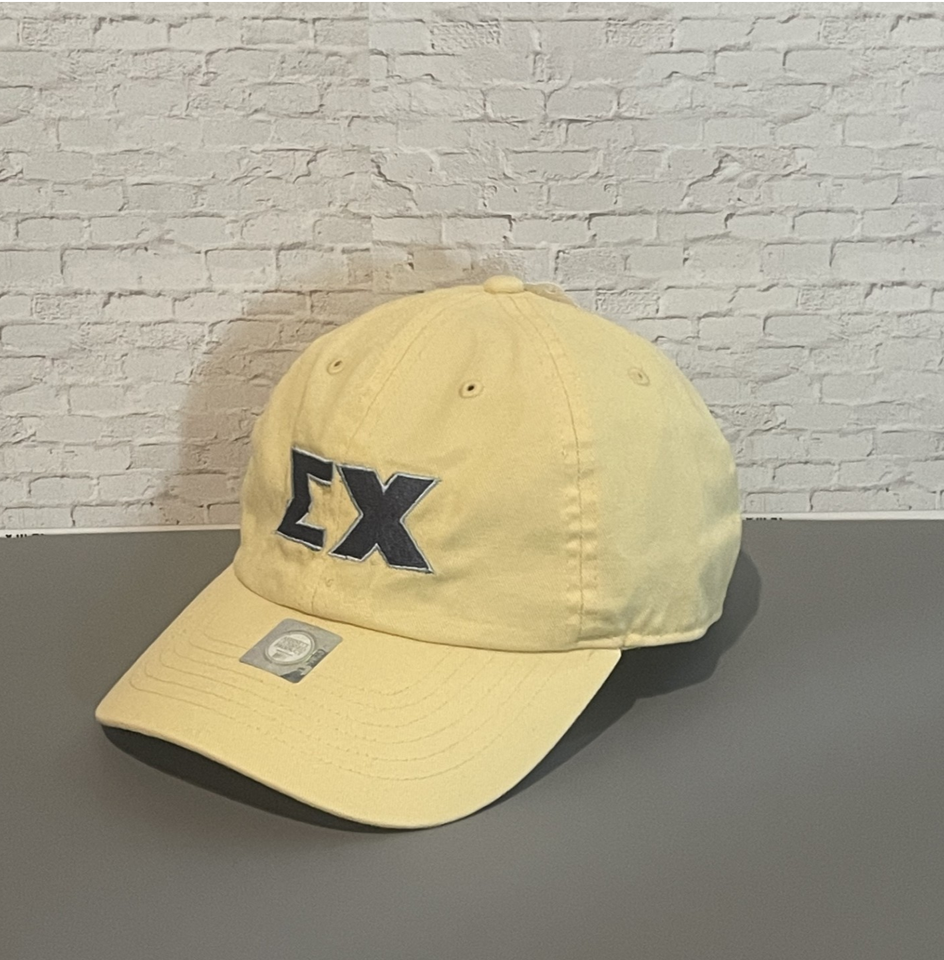 Smooth Like Buttah ΣΧ Hat - Unconstructed/Dad Hat Yellow