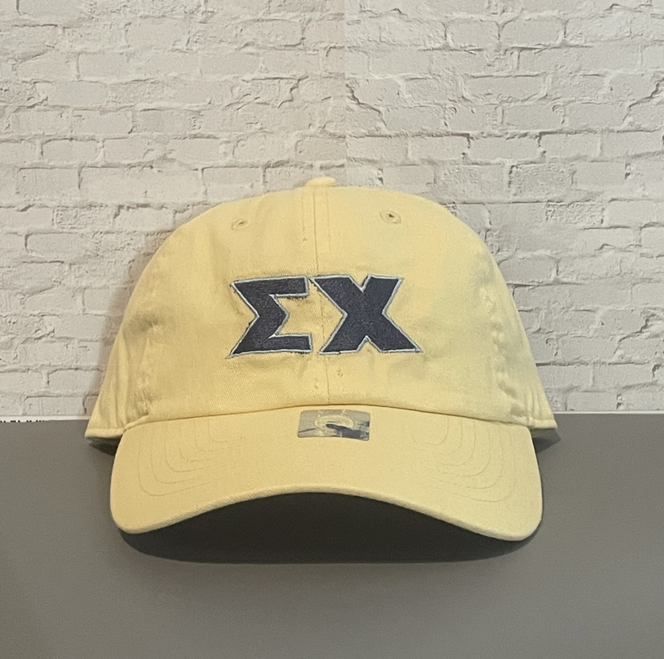 Smooth Like Buttah ΣΧ Hat - Unconstructed/Dad Hat Yellow