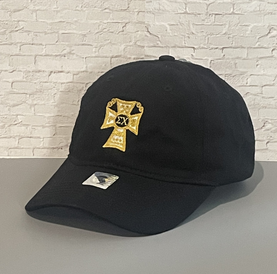 The Sigma Chi Badge Hat - Unconstructed/Dad Hat