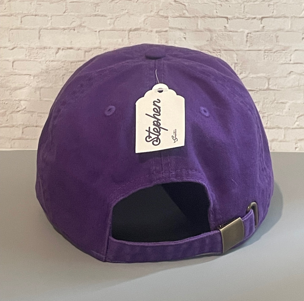 The Stephen - Unconstructed/Dad Hat Purple