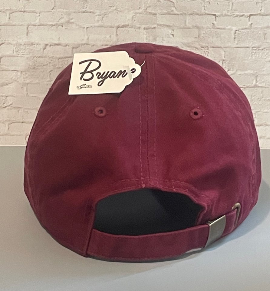 The Bryan - Unconstructed/Dad Hat Burgundy