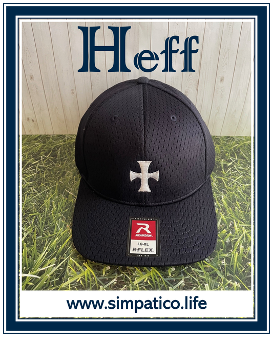 The Heff - Fitted Pro Mesh Hat Navy