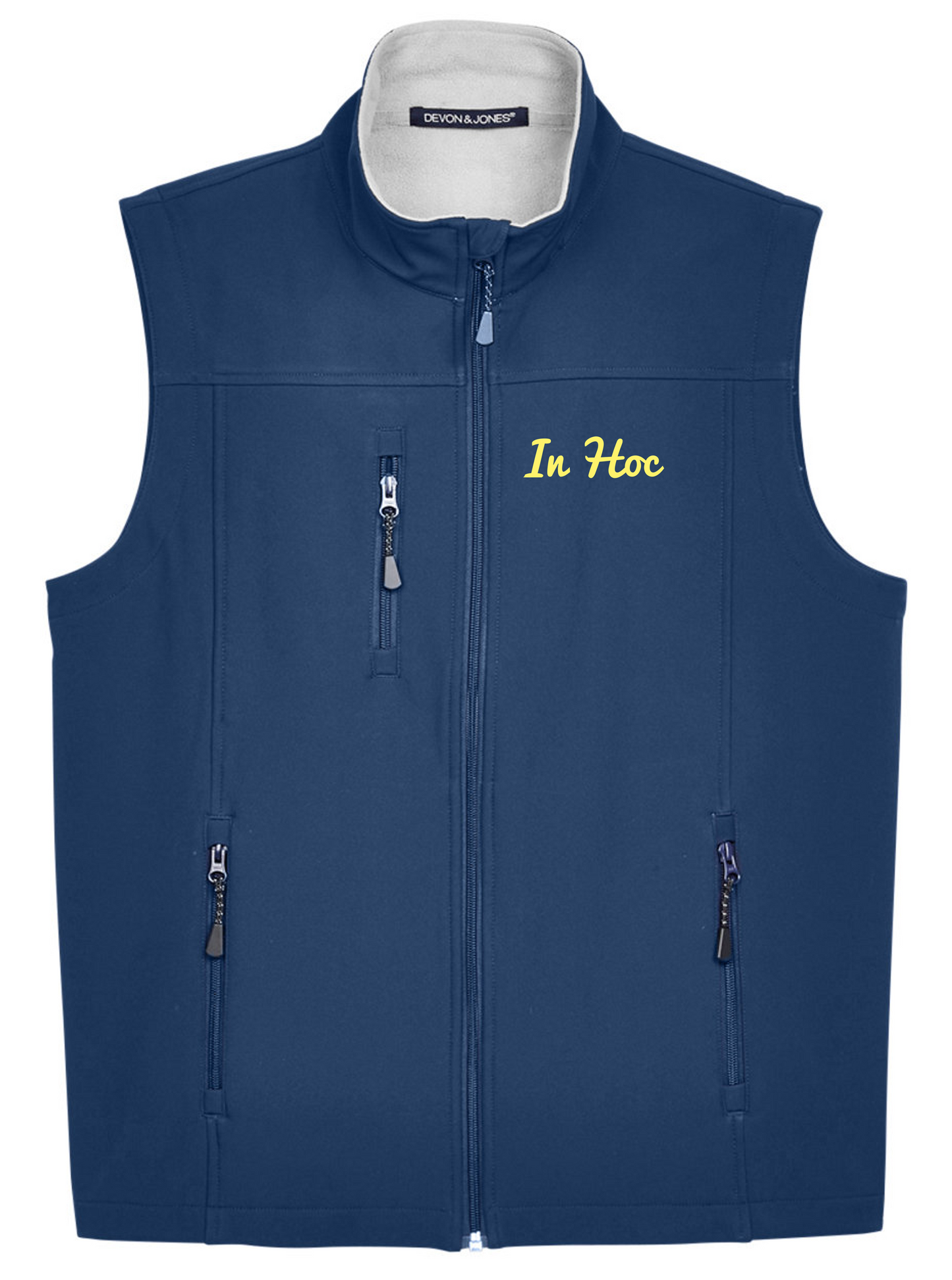 In Hoc Full Zip Soft Shell Vest