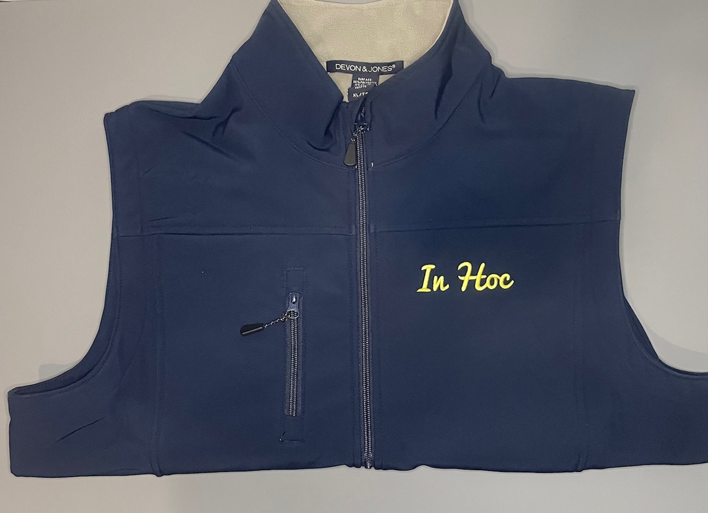 In Hoc Full Zip Soft Shell Vest