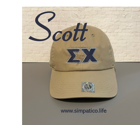 The Scott 90's ΣΧ - Unconstructed Hat Khaki