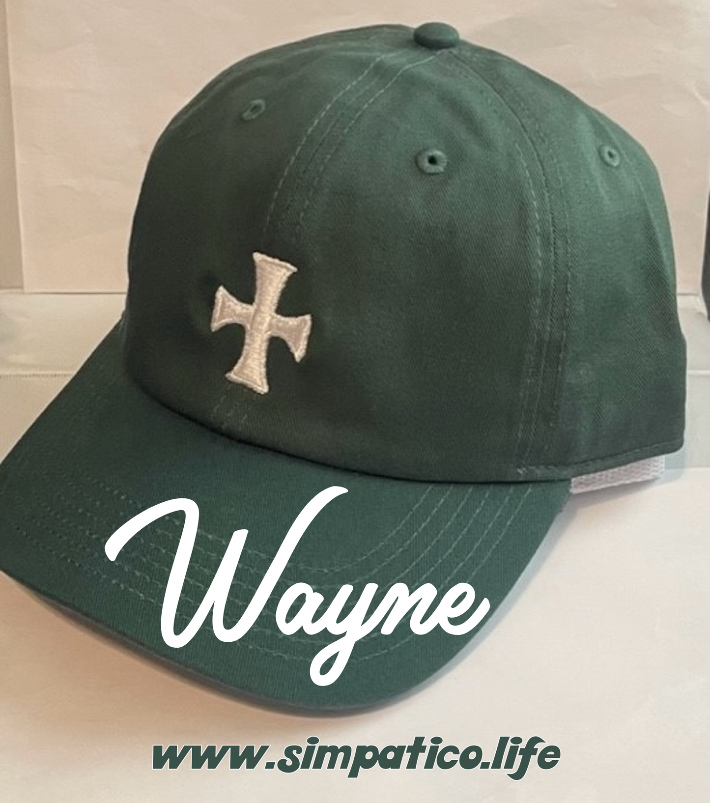The Wayne - Unconstructed/Dad Hat Green