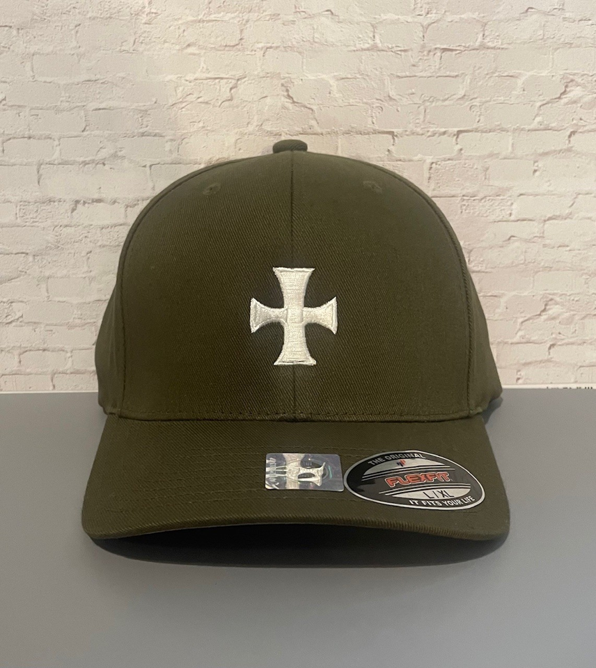 The Wild Bill - Fitted Flexfit Hat Olive