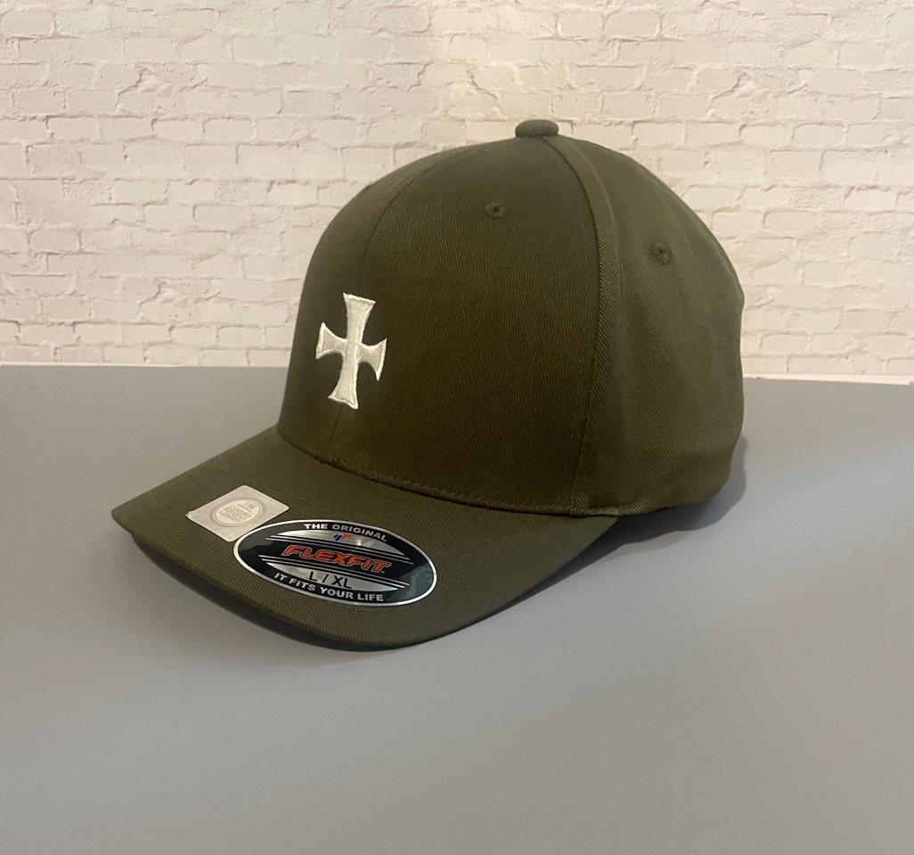 The Wild Bill - Fitted Flexfit Hat Olive