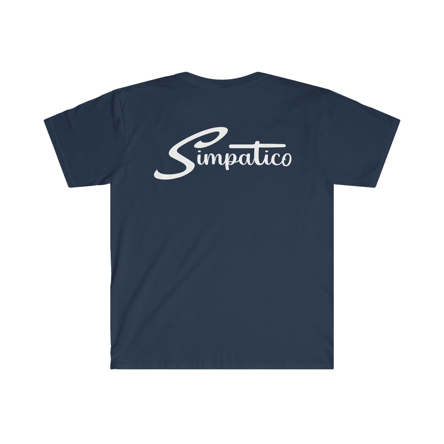 Simpatico White Letters T-Shirt