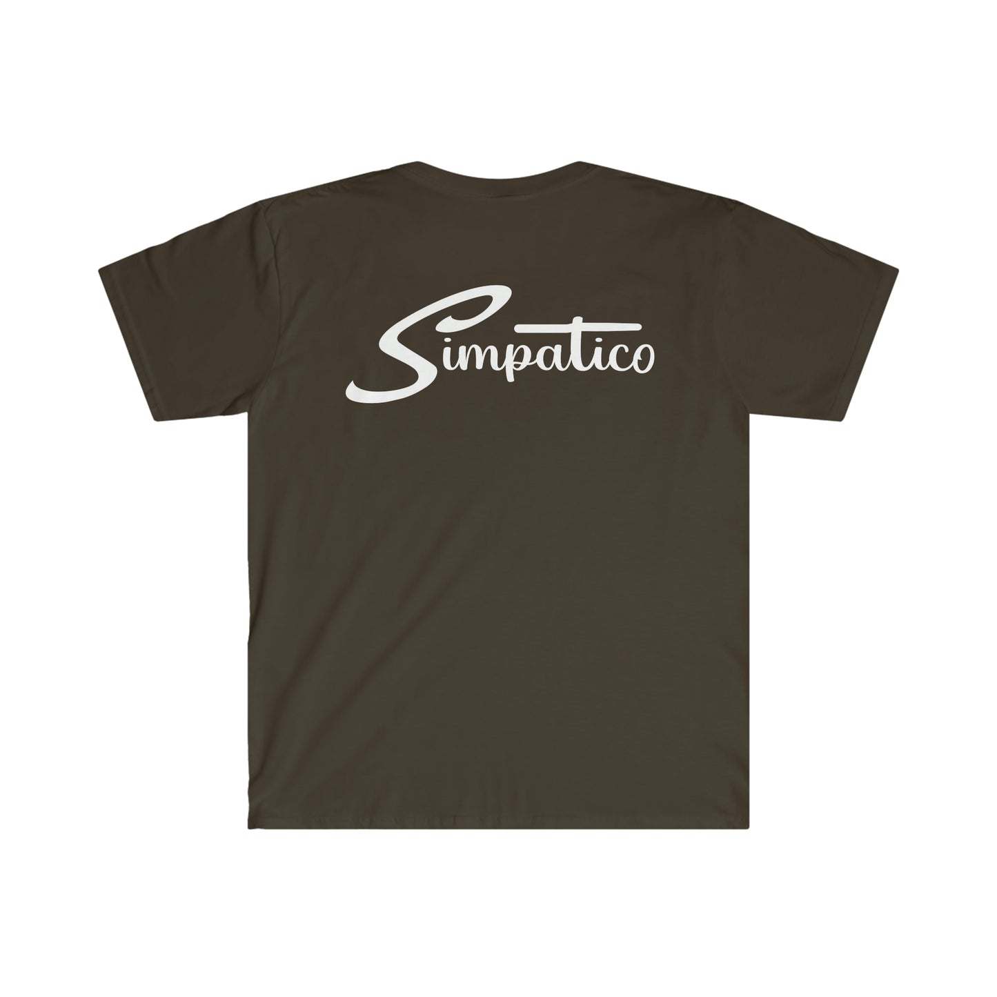 Simpatico White Letters T-Shirt