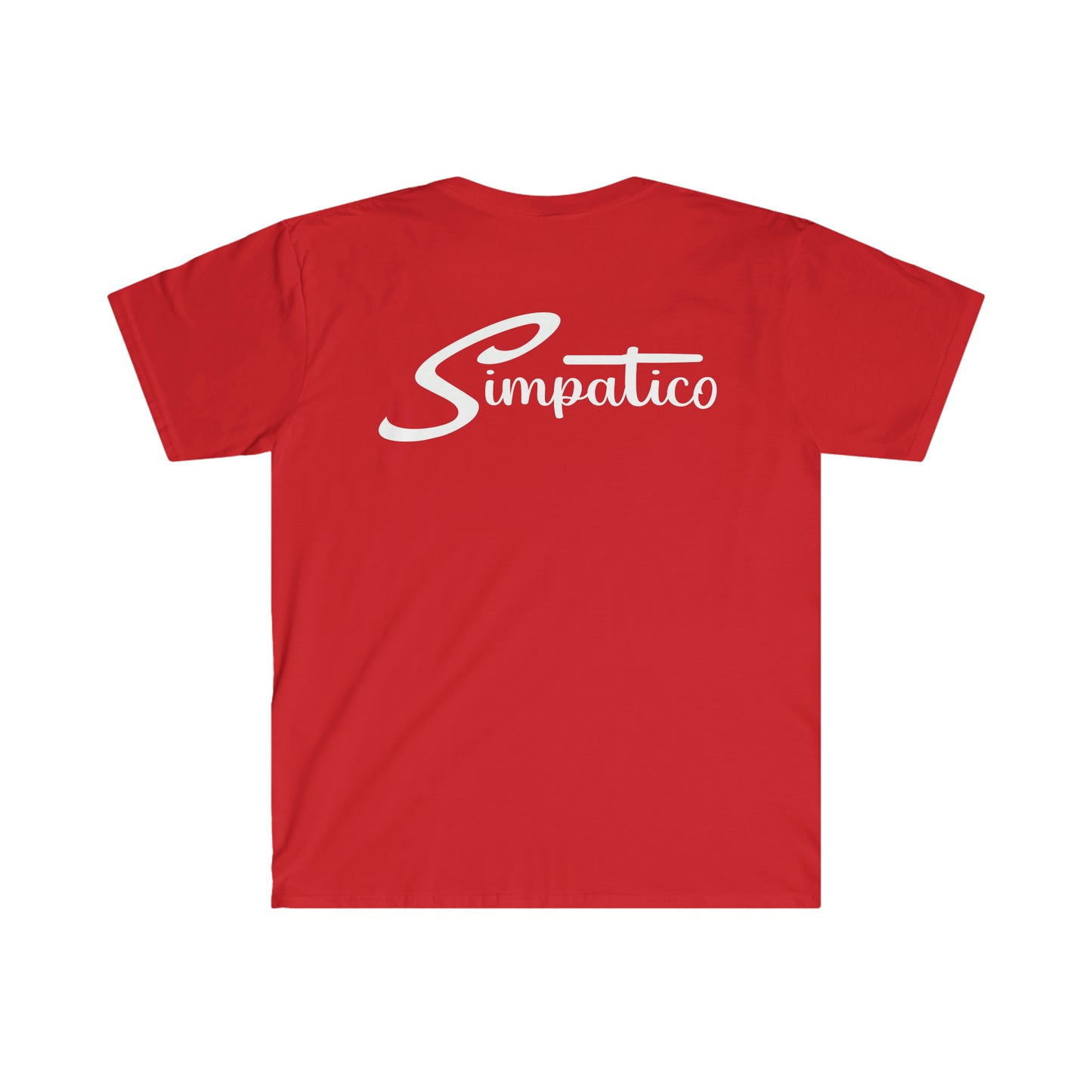 Simpatico White Letters T-Shirt