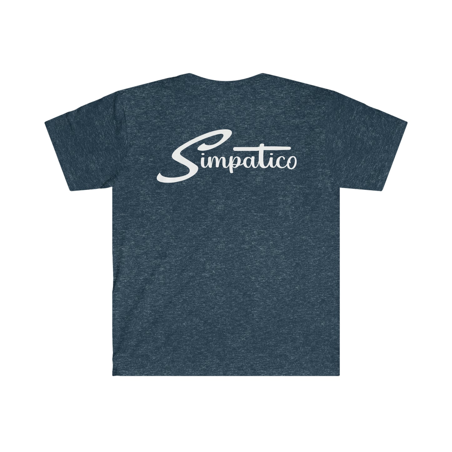 Simpatico White Letters T-Shirt