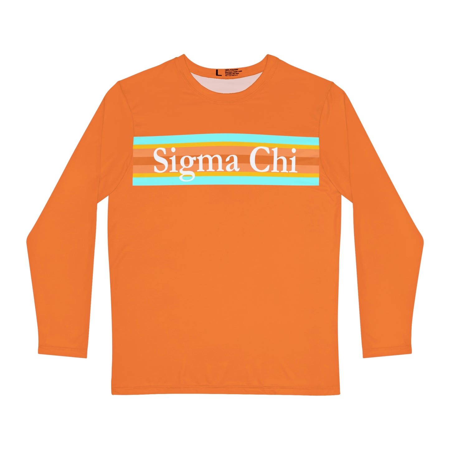 Sprumer 23 - Sigma Chi Stripe Long Sleeve Sun/Swim Shirt