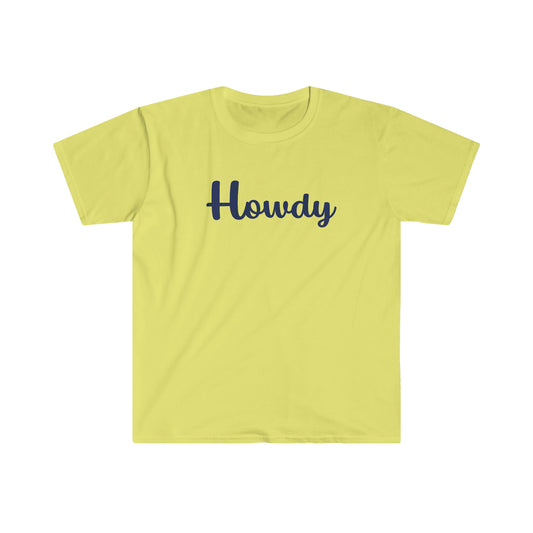 Howdy - Commerce, TX - T-Shirt