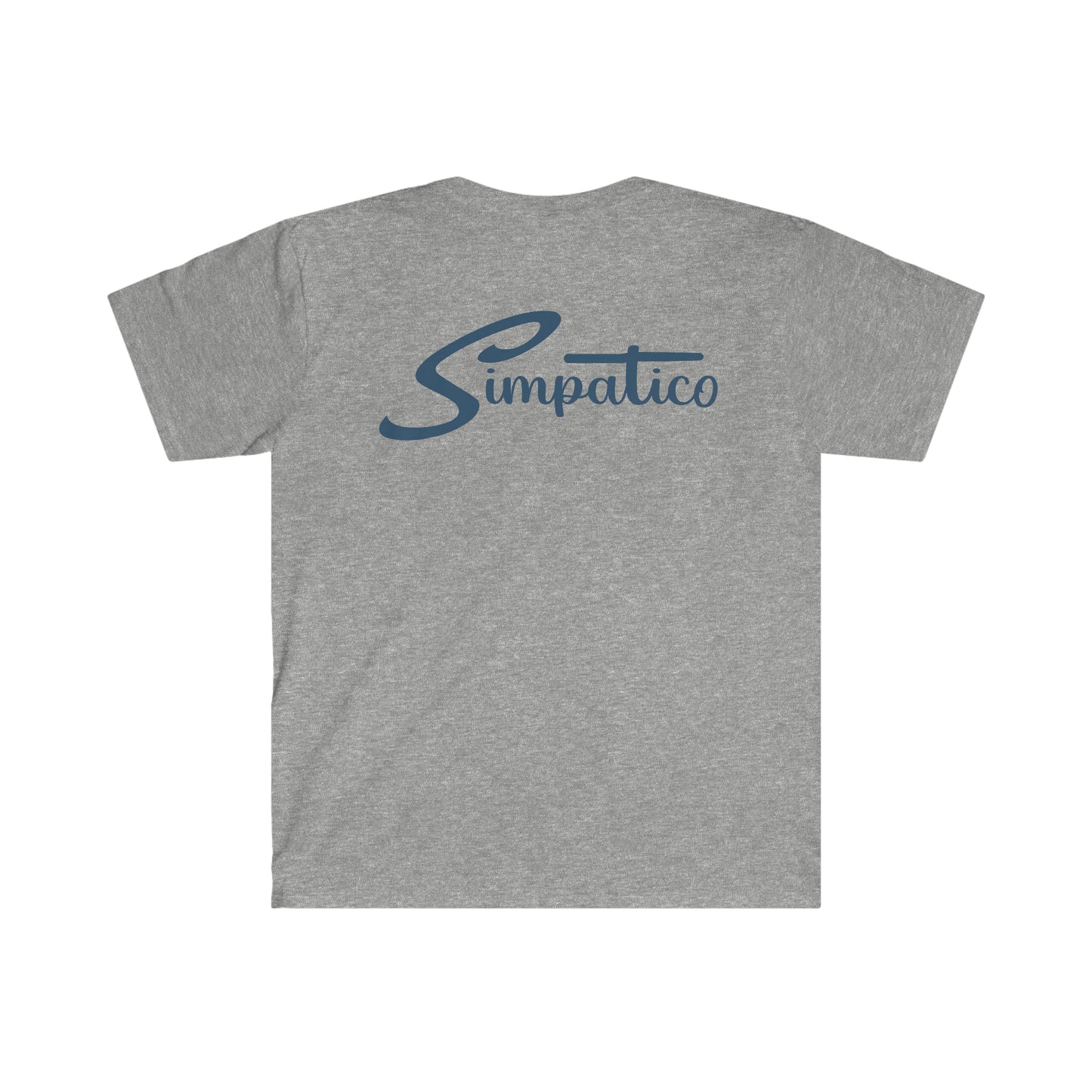 Simpatico Blue Letters T-Shirt