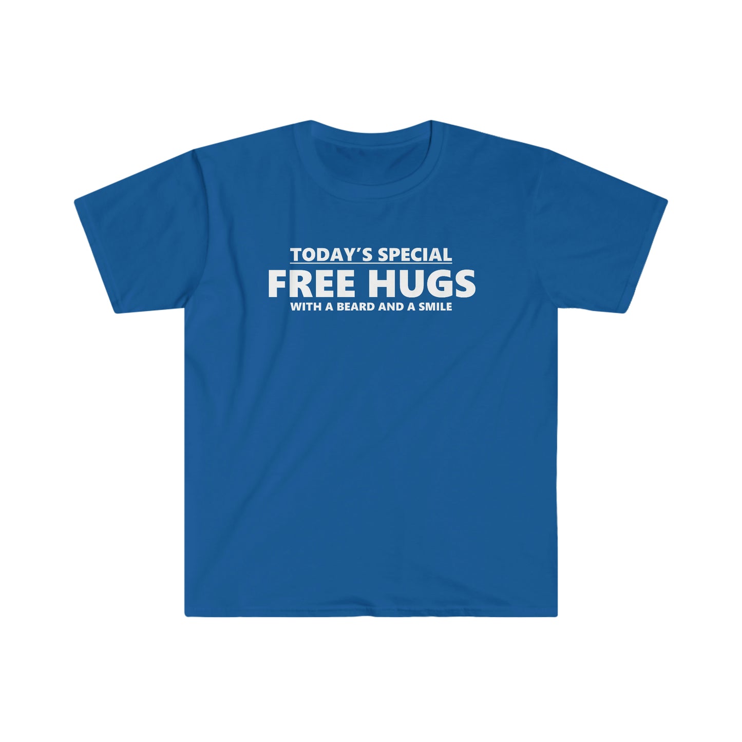 Free Hugs Beard and Smile  T-Shirt