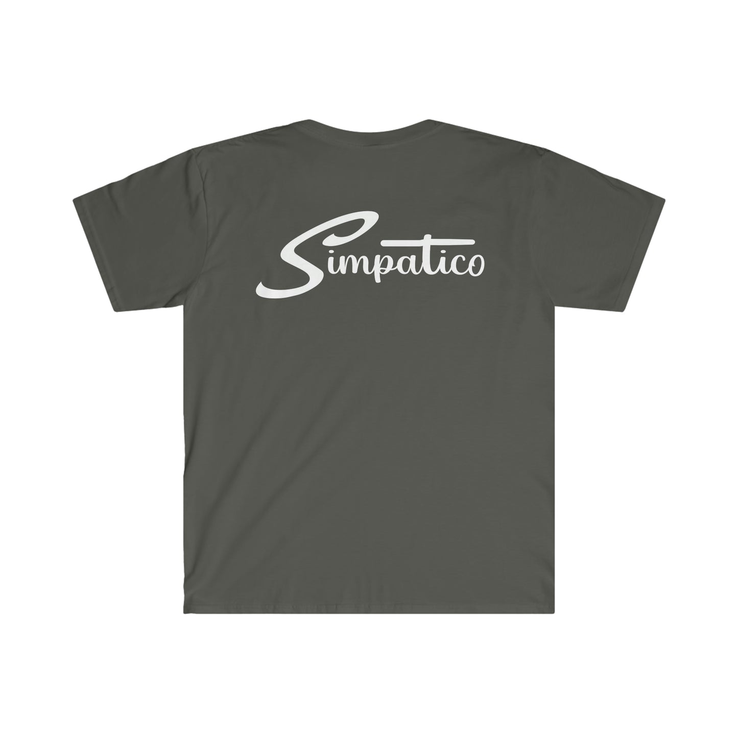 Simpatico White Letters T-Shirt