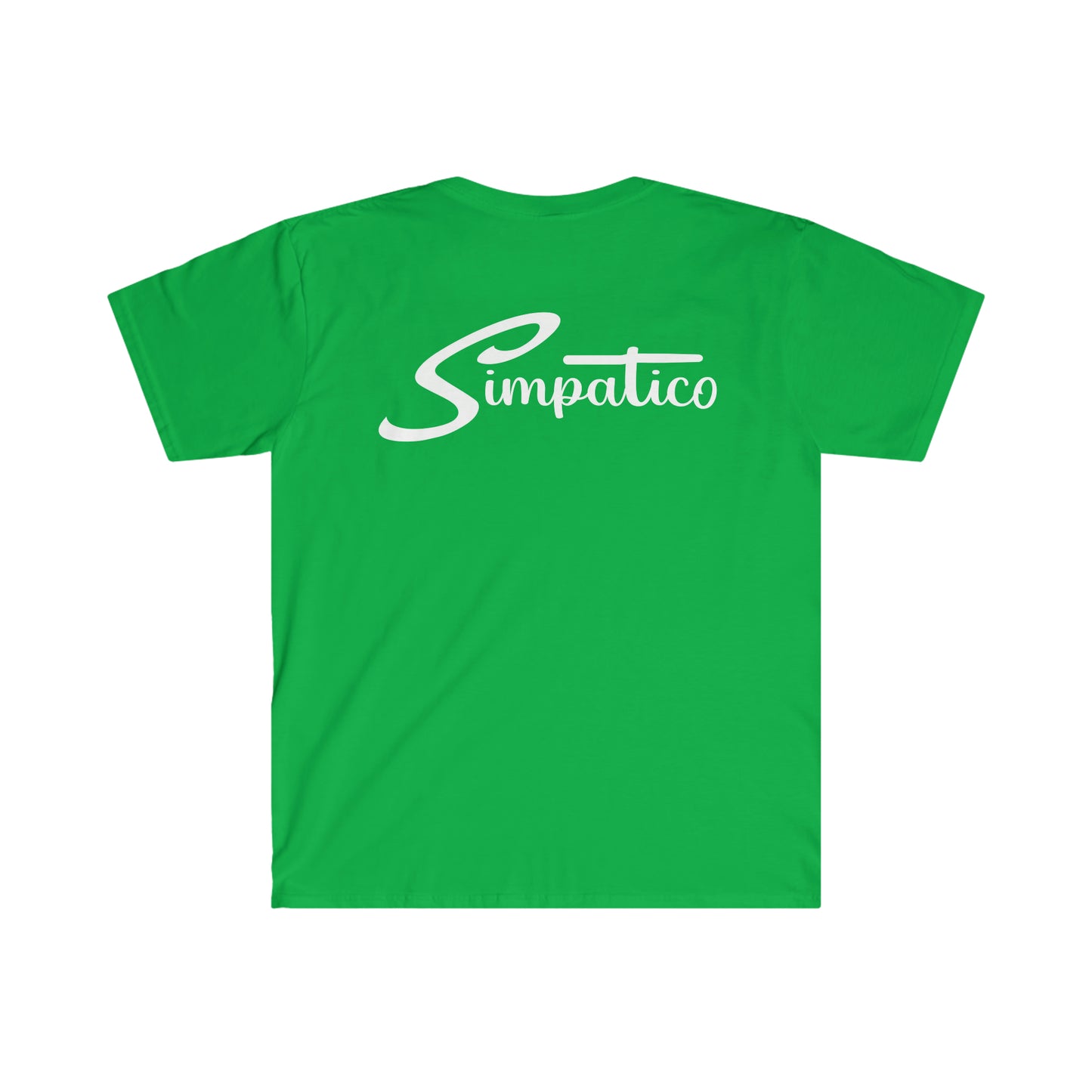 Simpatico White Letters T-Shirt