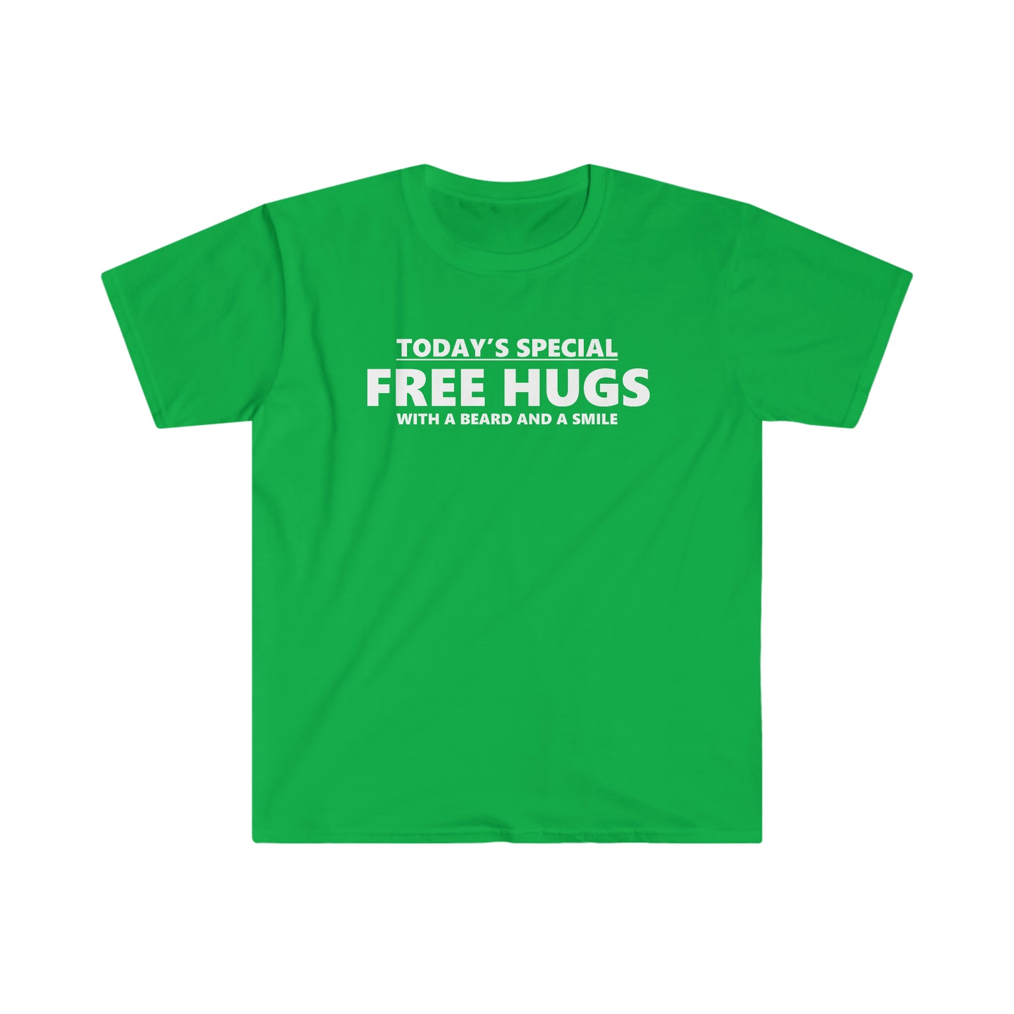 Free Hugs Beard and Smile  T-Shirt