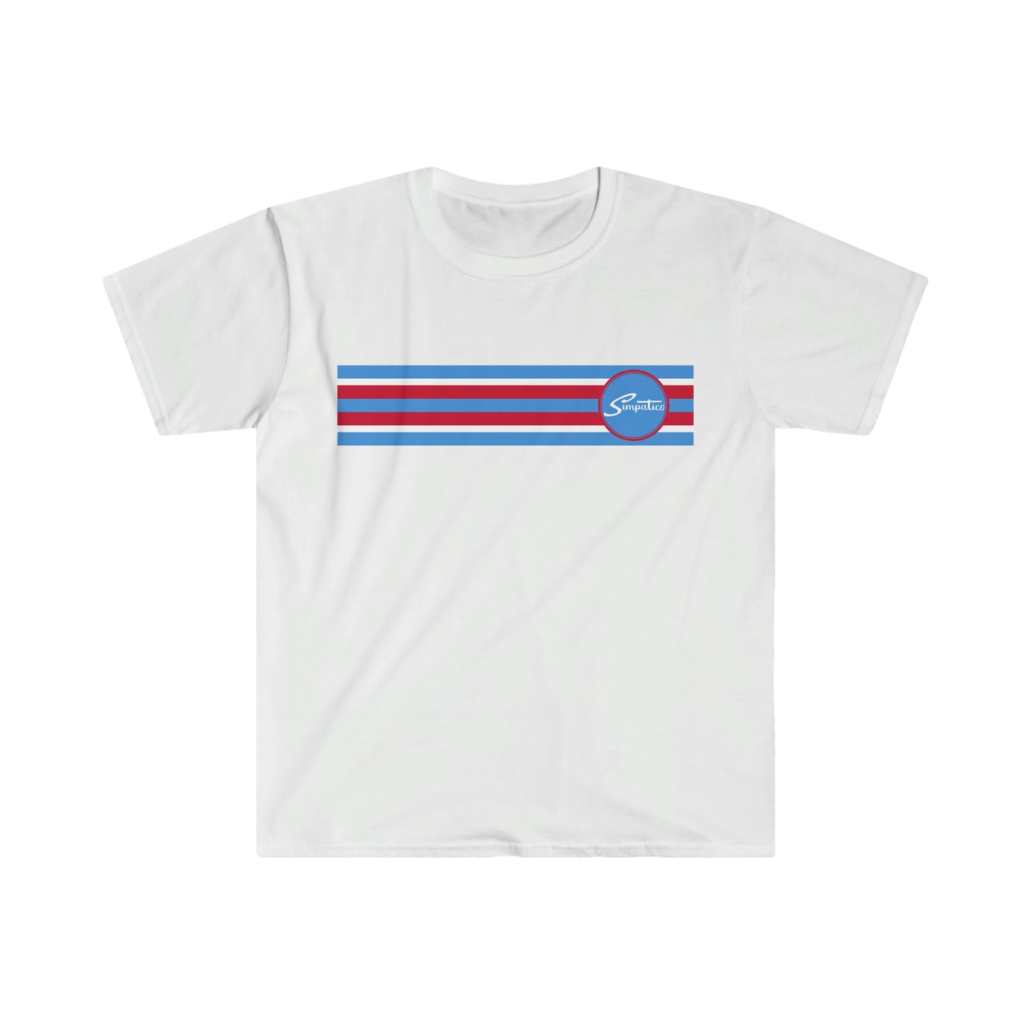 Simpatico Luv Ya Blue Stripe - T-Shirt