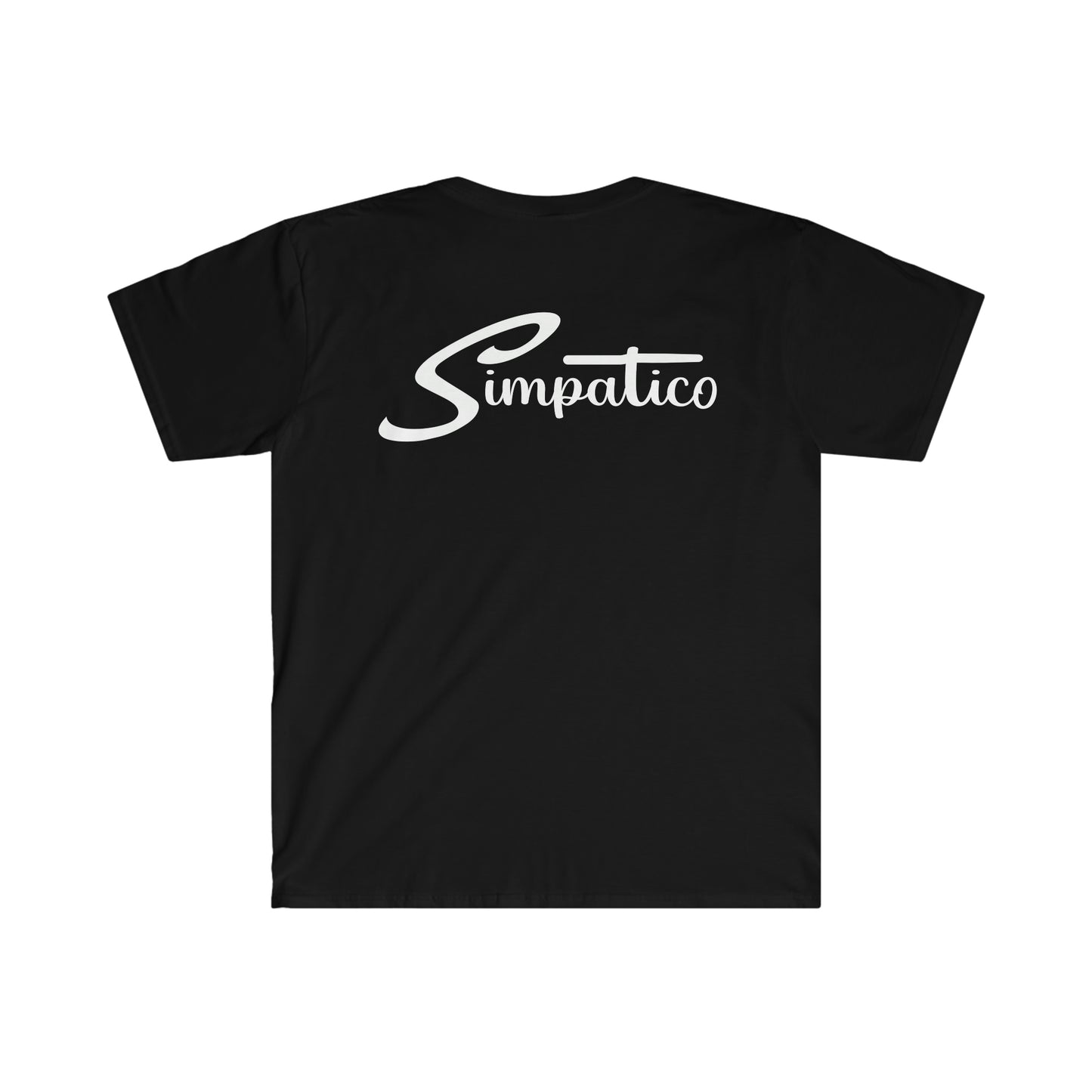 Simpatico White Letters T-Shirt